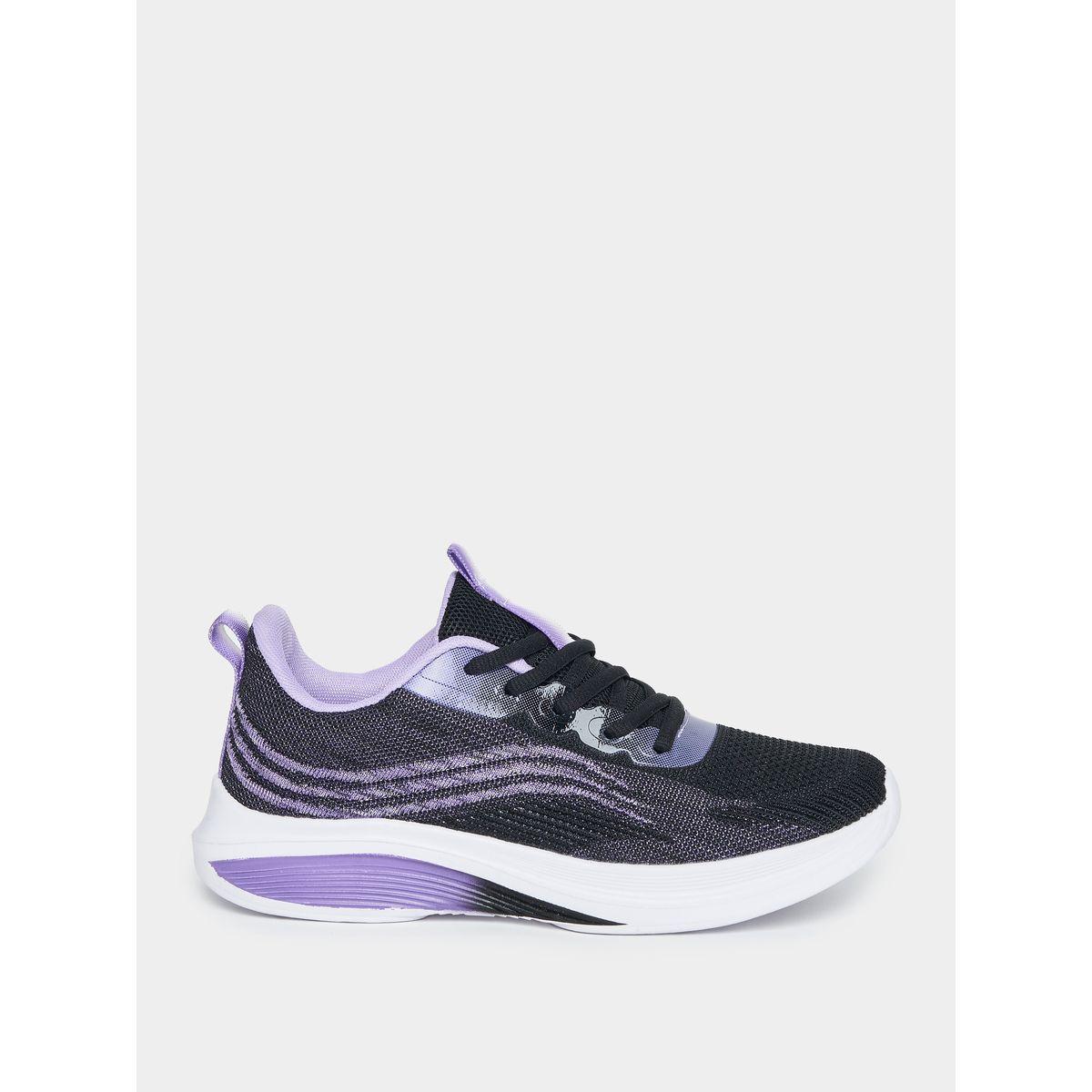 حذاء سنيكرز محبوك بتفاصيل شبكية واربطة-women-shoes-sneakers-image-3