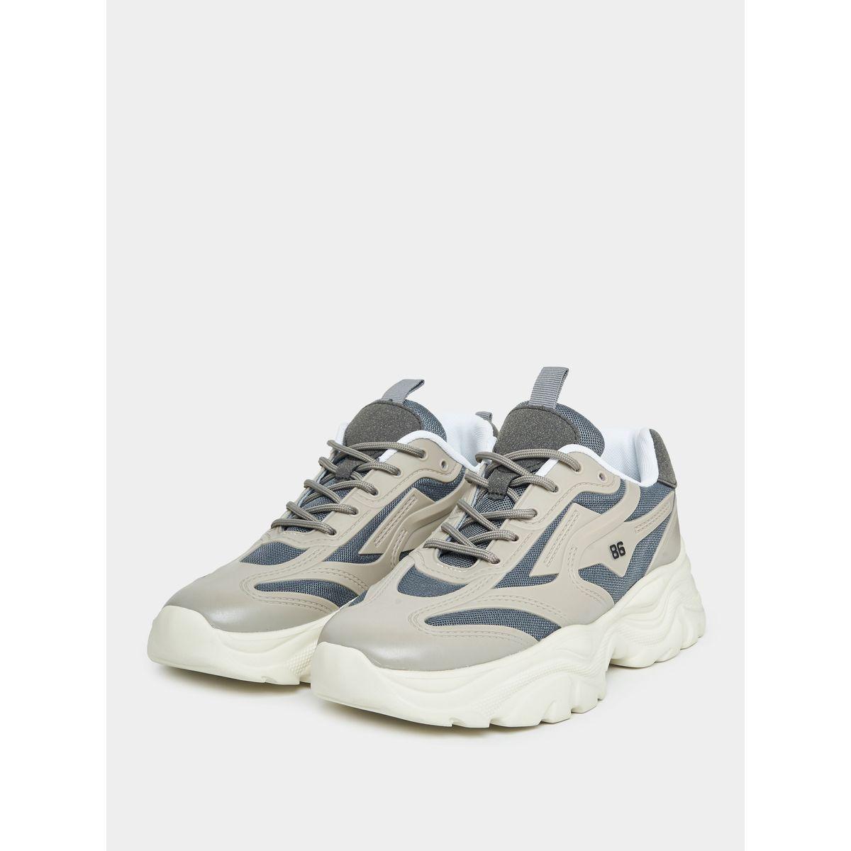 حذاء سنيكرز بكعب شانكي ونمط كتل الالوان-women-shoes-sneakers-image-2