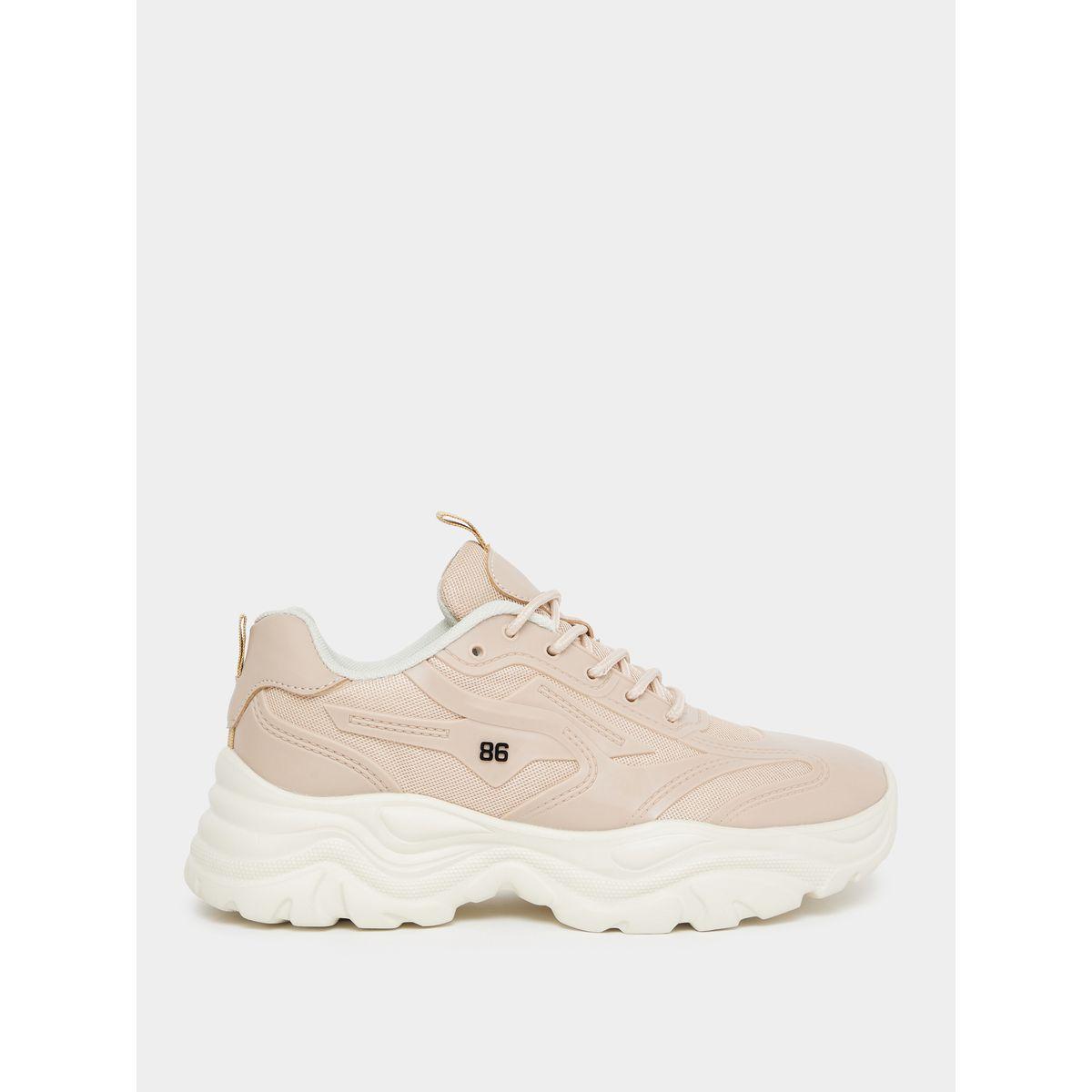 حذاء سنيكرز شانكي بتفاصيل بارزة الملمس-women-shoes-sneakers-image-6