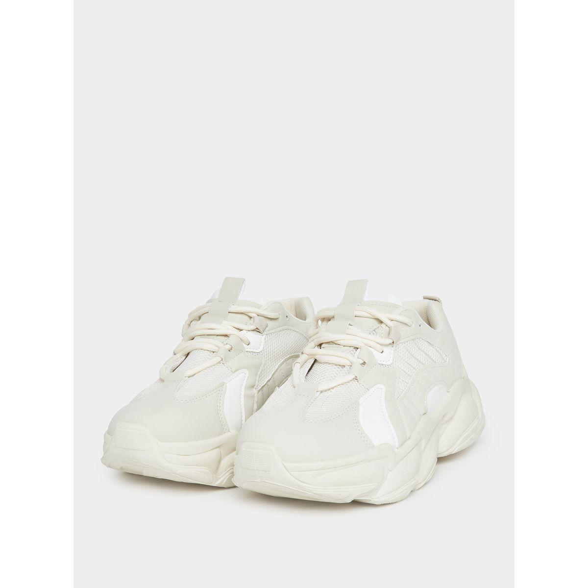 Styli Mesh Detail Chunky Sneakers-women-shoes-sneakers-image-1