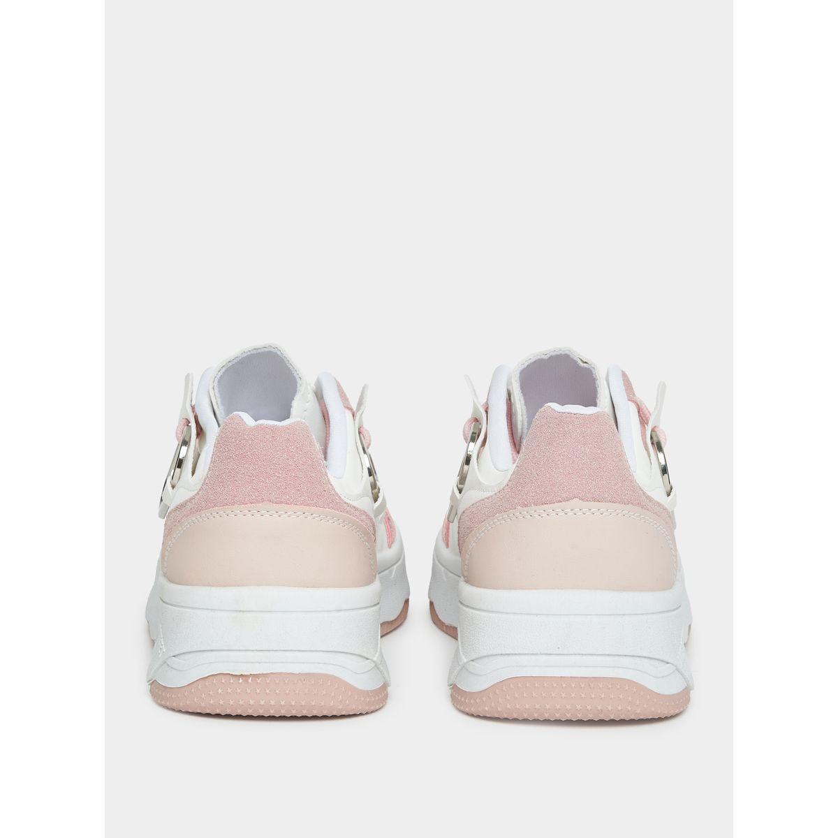 Styli Metal Accent Sneakers with Interchangeable Lace-women-shoes-sneakers-image-3