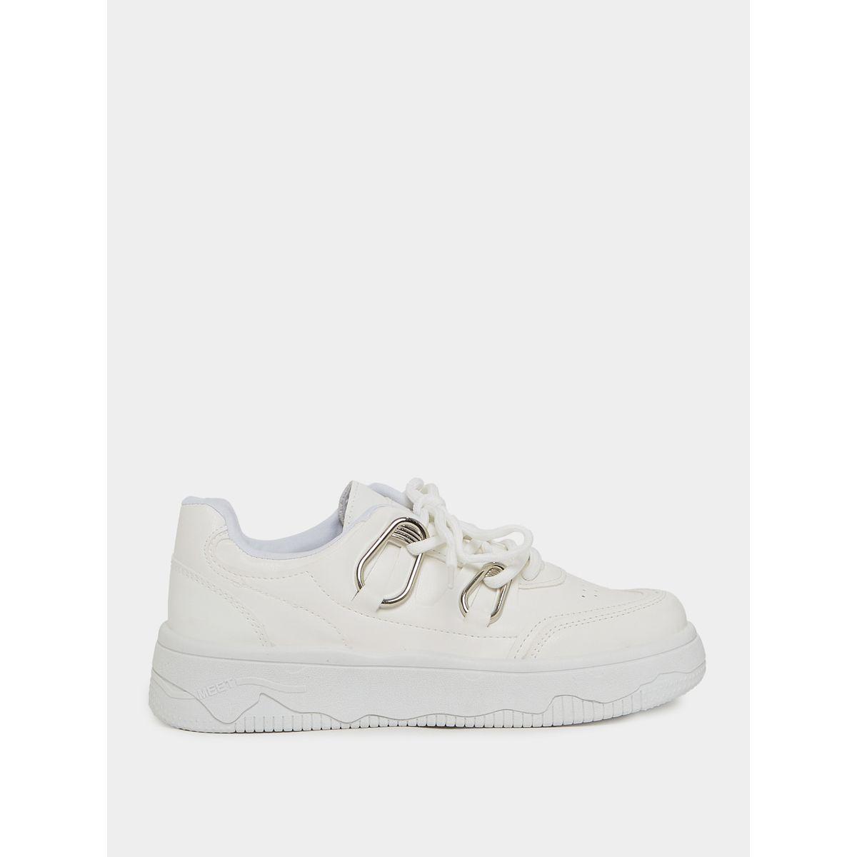 Styli Lace Up Metal Detail Platform Sneakers-women-shoes-sneakers-image-1