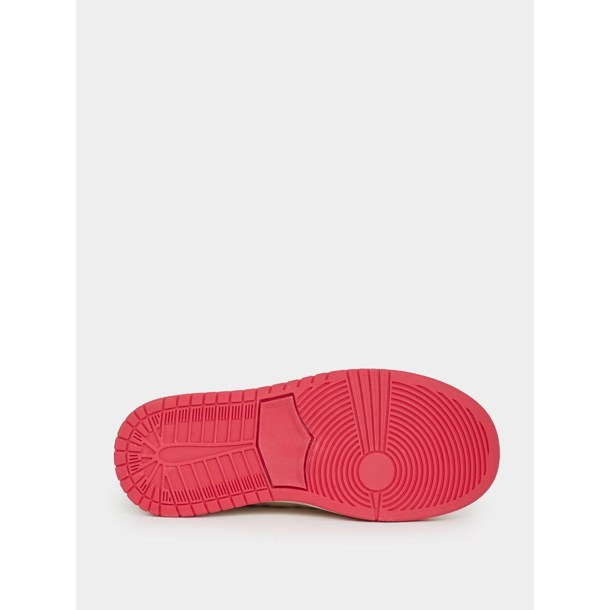 Styli Textured Contrast Panel Sneakers-women-shoes-sneakers-image-7