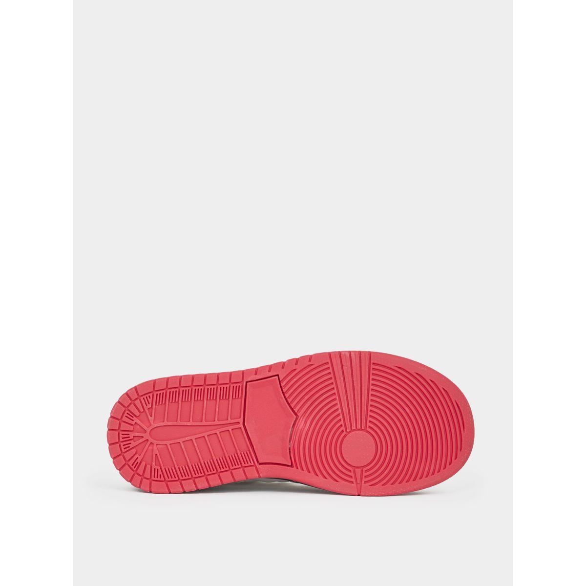 Styli Textured Contrast Panel Sneakers-women-shoes-sneakers-image-7