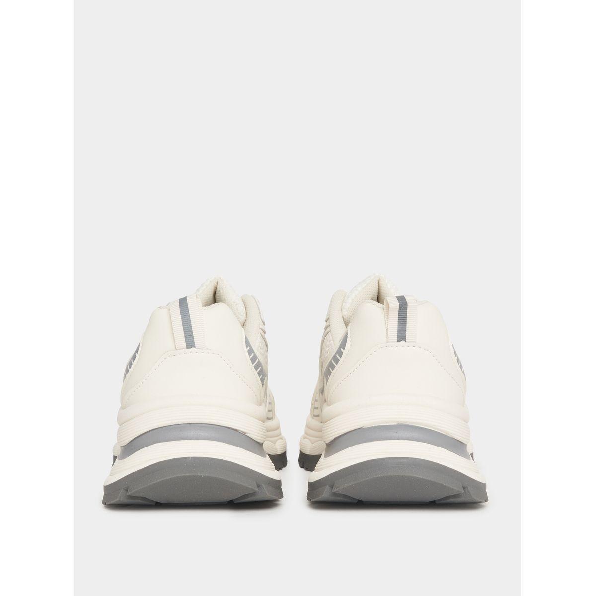 Styli Textured Chunky Mesh Sneakers-women-shoes-sneakers-image-5