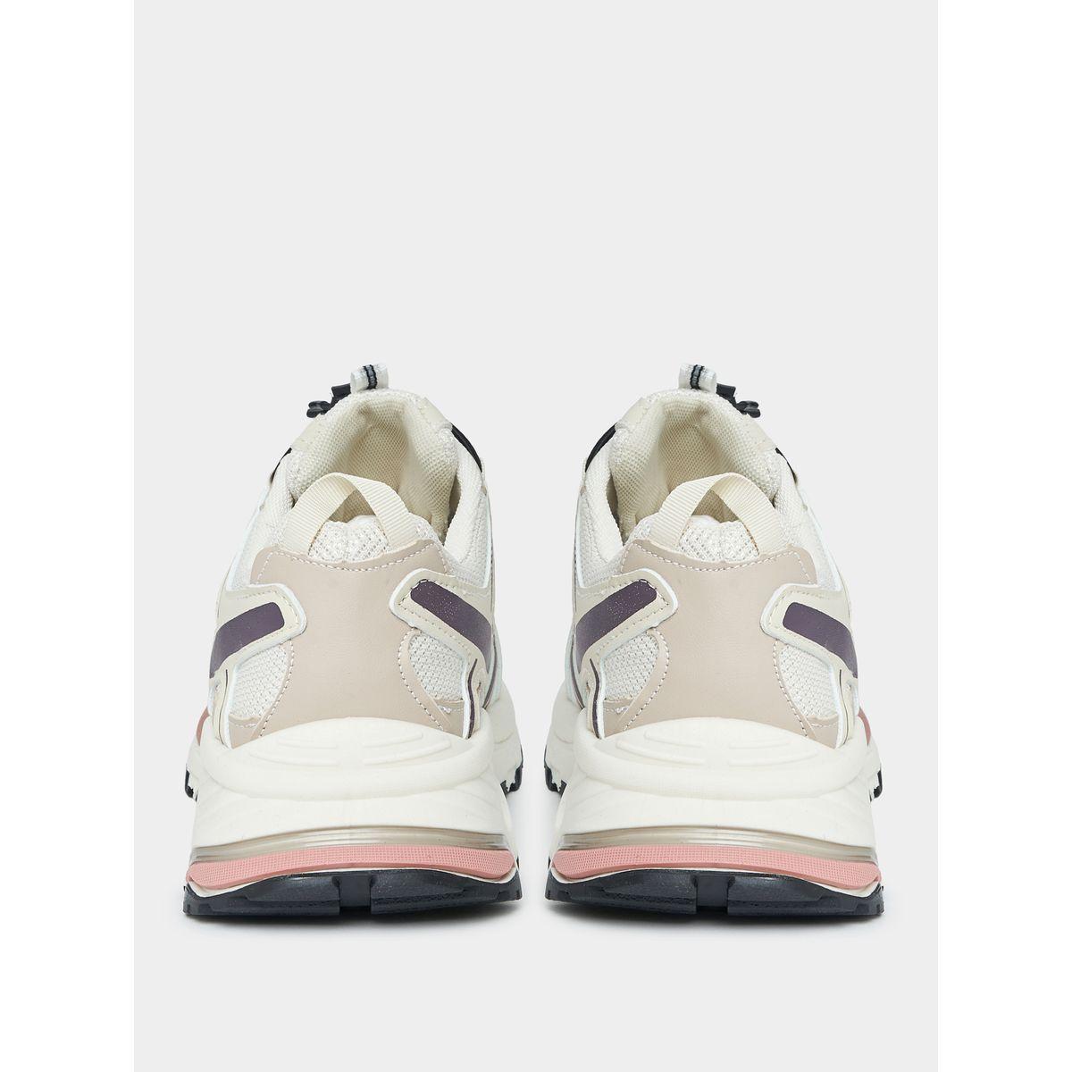 Styli Textured Color Block Web Design Sneakers-women-shoes-sneakers-image-4