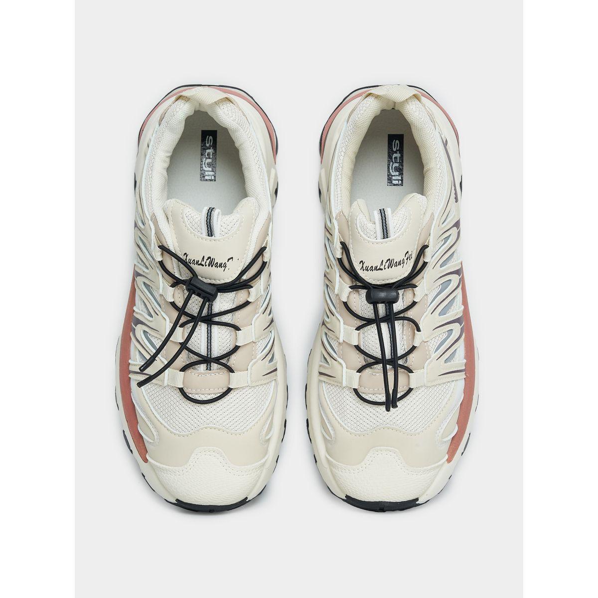 Styli Textured Color Block Web Design Sneakers-women-shoes-sneakers-image-6
