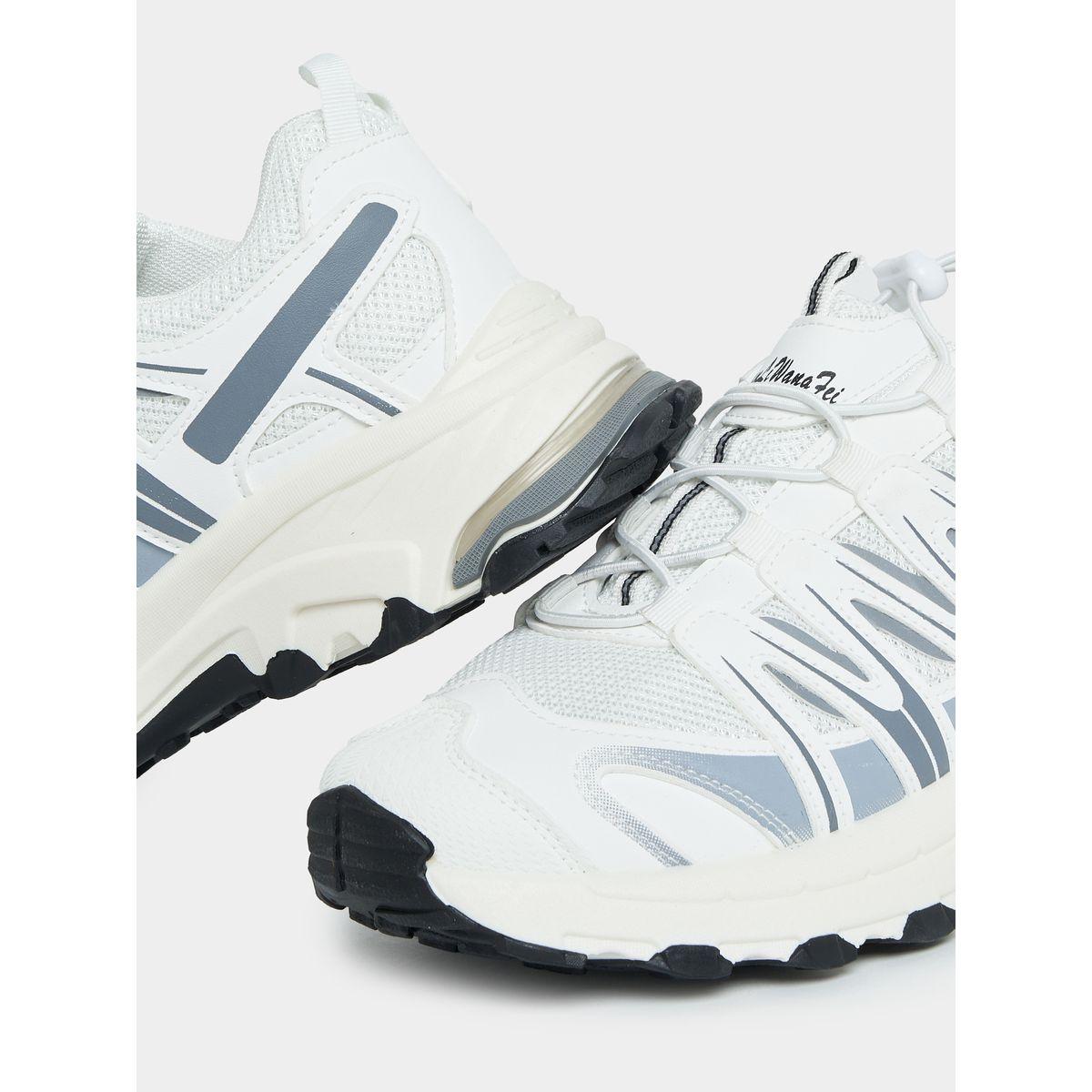 Styli Textured Color Block Web Design Sneakers-women-shoes-sneakers-image-5