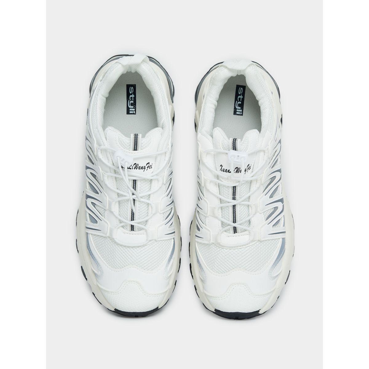 Styli Textured Color Block Web Design Sneakers-women-shoes-sneakers-image-6