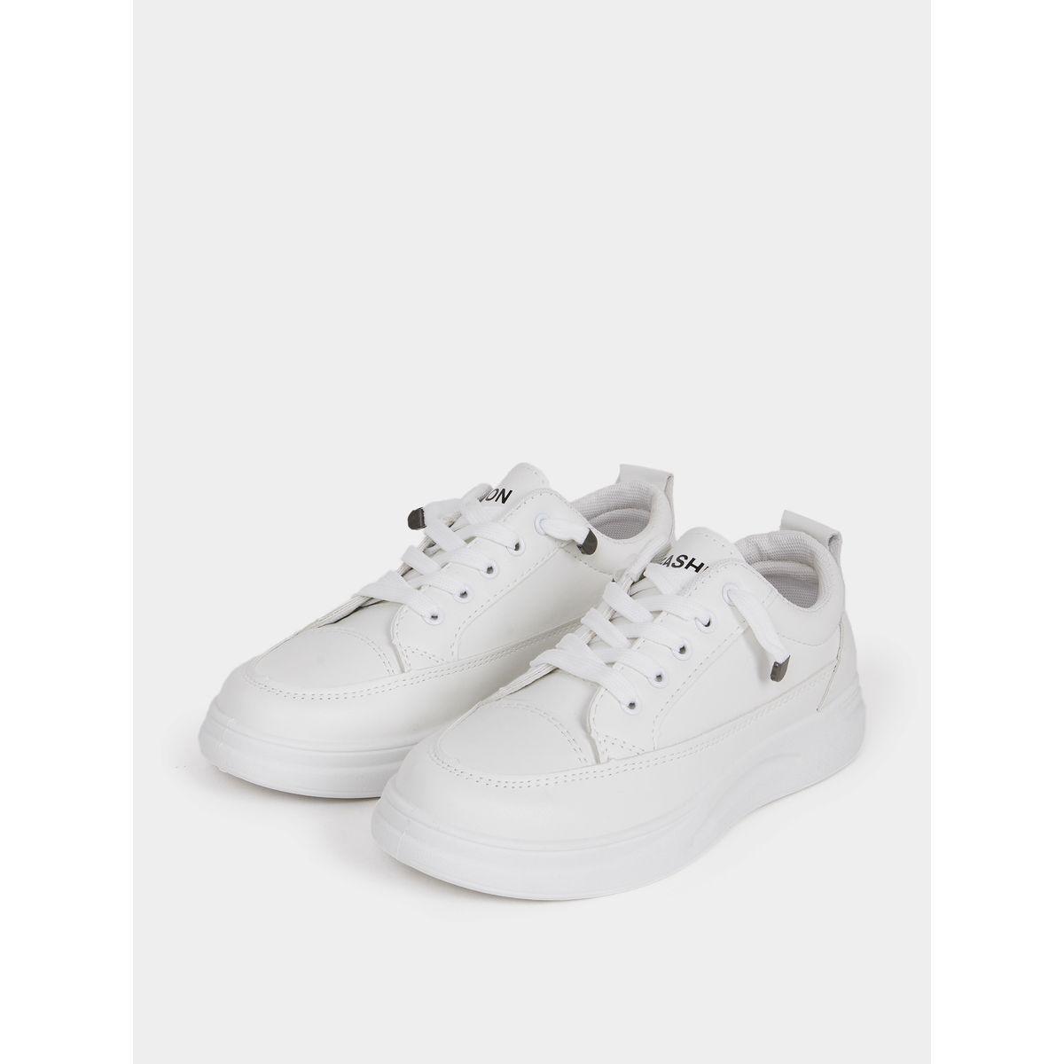 Styli Solid Platform Casual Shoes-women-shoes-sneakers-image-2