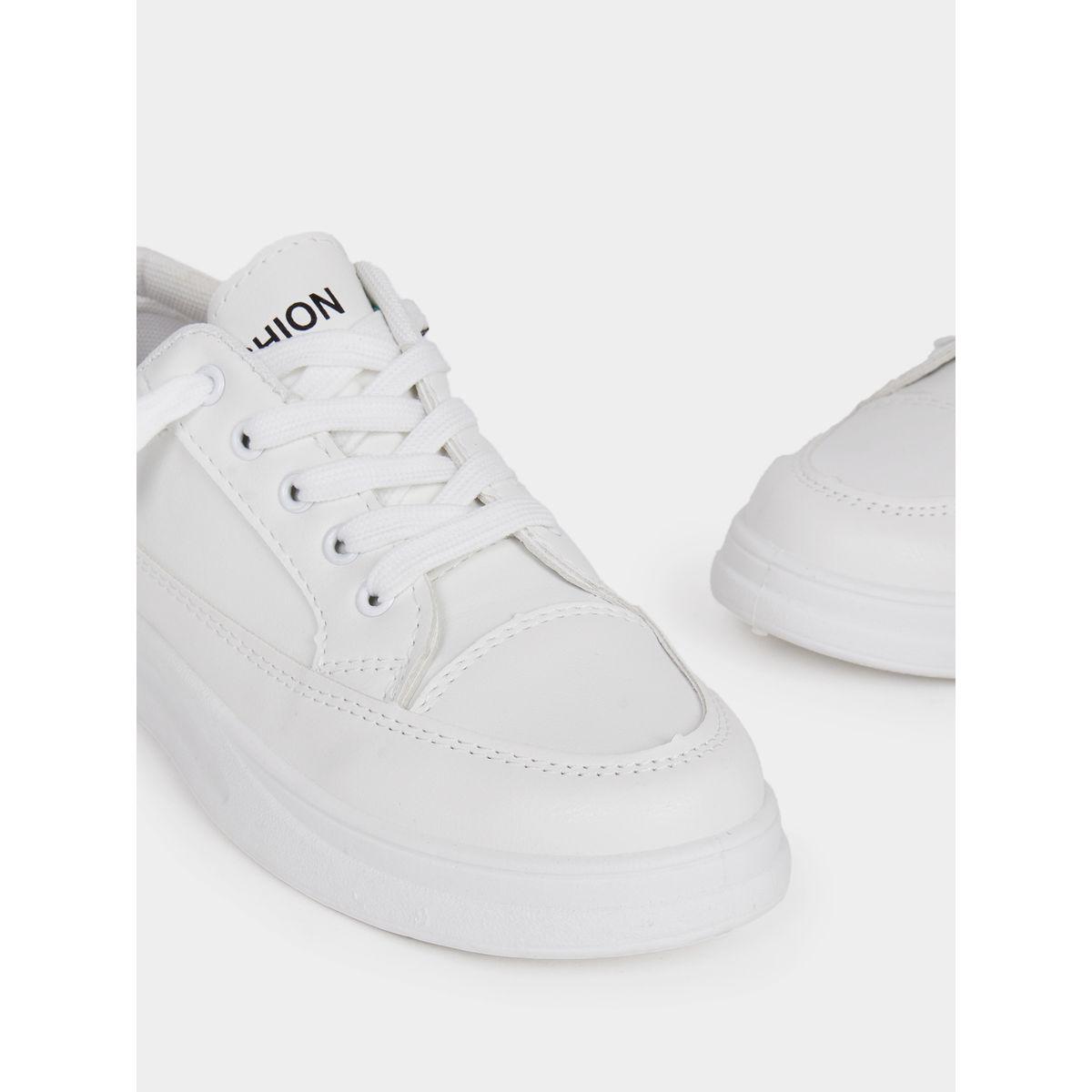 Styli Solid Platform Casual Shoes-women-shoes-sneakers-image-3