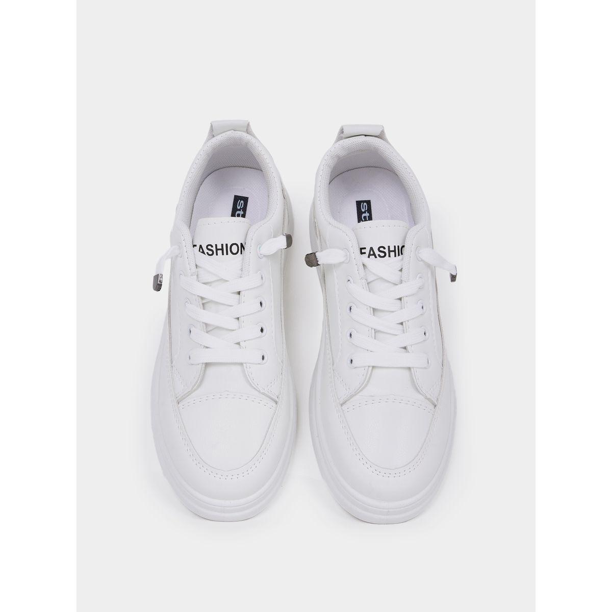 Styli Solid Platform Casual Shoes-women-shoes-sneakers-image-5