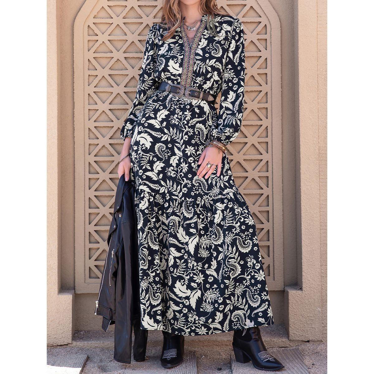 Russty Dustty X Styli Russty Dustty All Over Print A-Line Maxi Dress-women-clothing-dresses-image-7