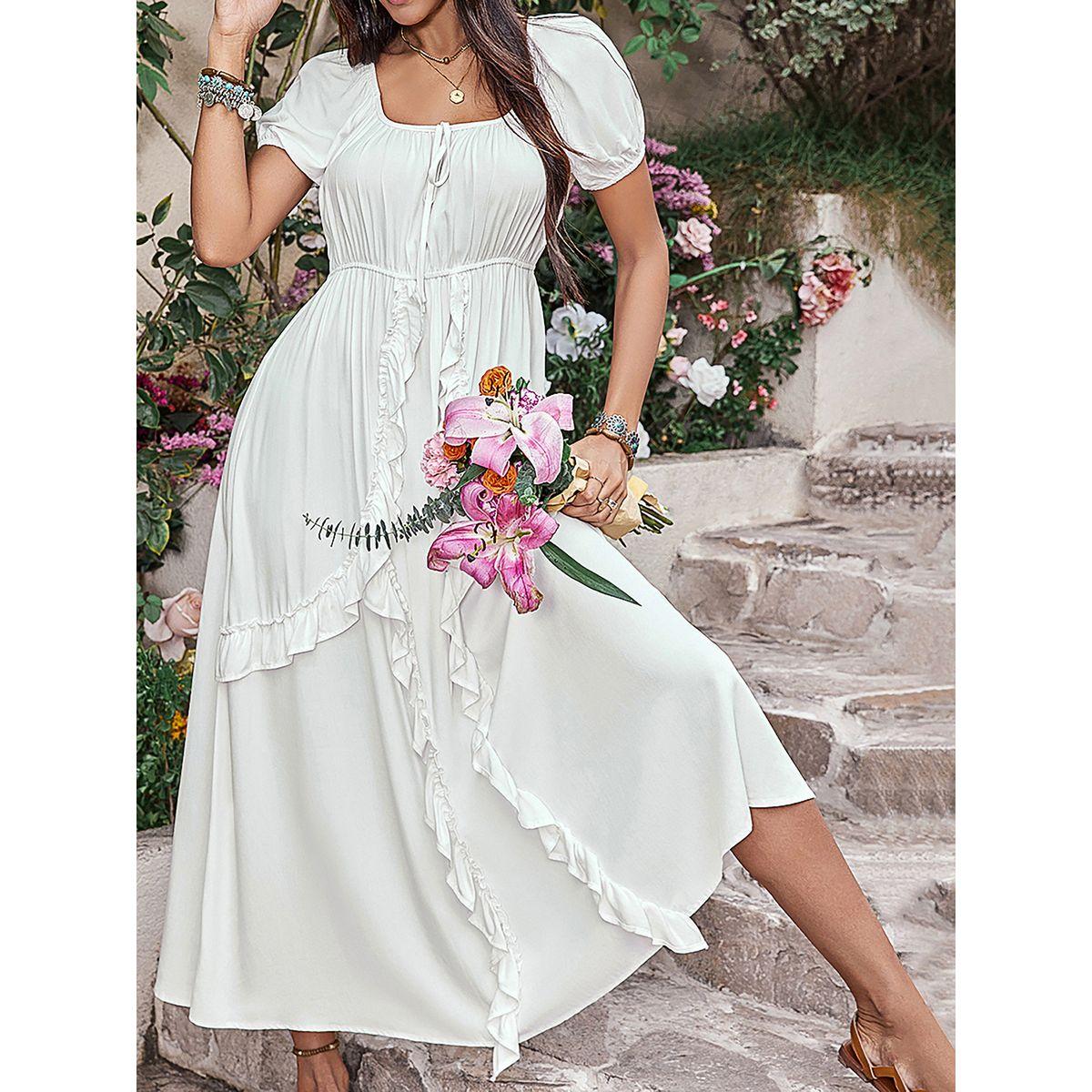 Russty Dustty X Styli Russty Dustty Ruffle Detail Square Neck A-Line Maxi Dress-women-clothing-dresses-image-8