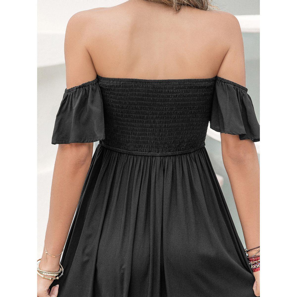 Russty Dustty X Styli Russty Dustty Off Shoulder Neck Embroidered Detail Maxi Dress-women-clothing-dresses-image-4