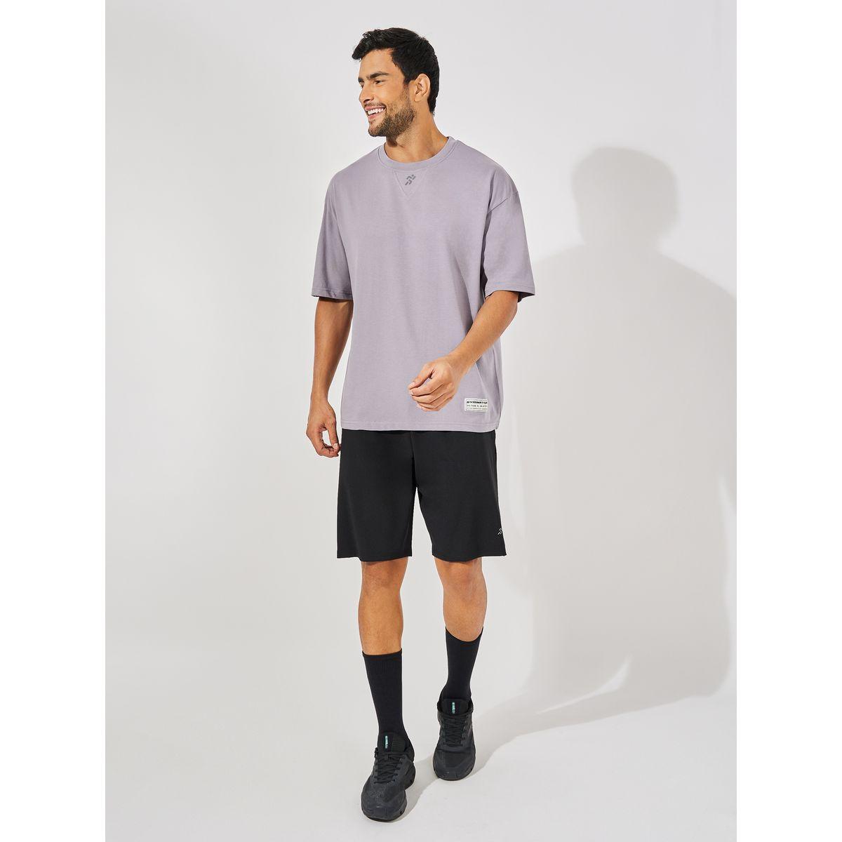 تيشيرت فضفاض مطبع بشعار مع اكمام قصيرة-men-clothing-sportswearandactivewear-tshirtsandpolos-image-2
