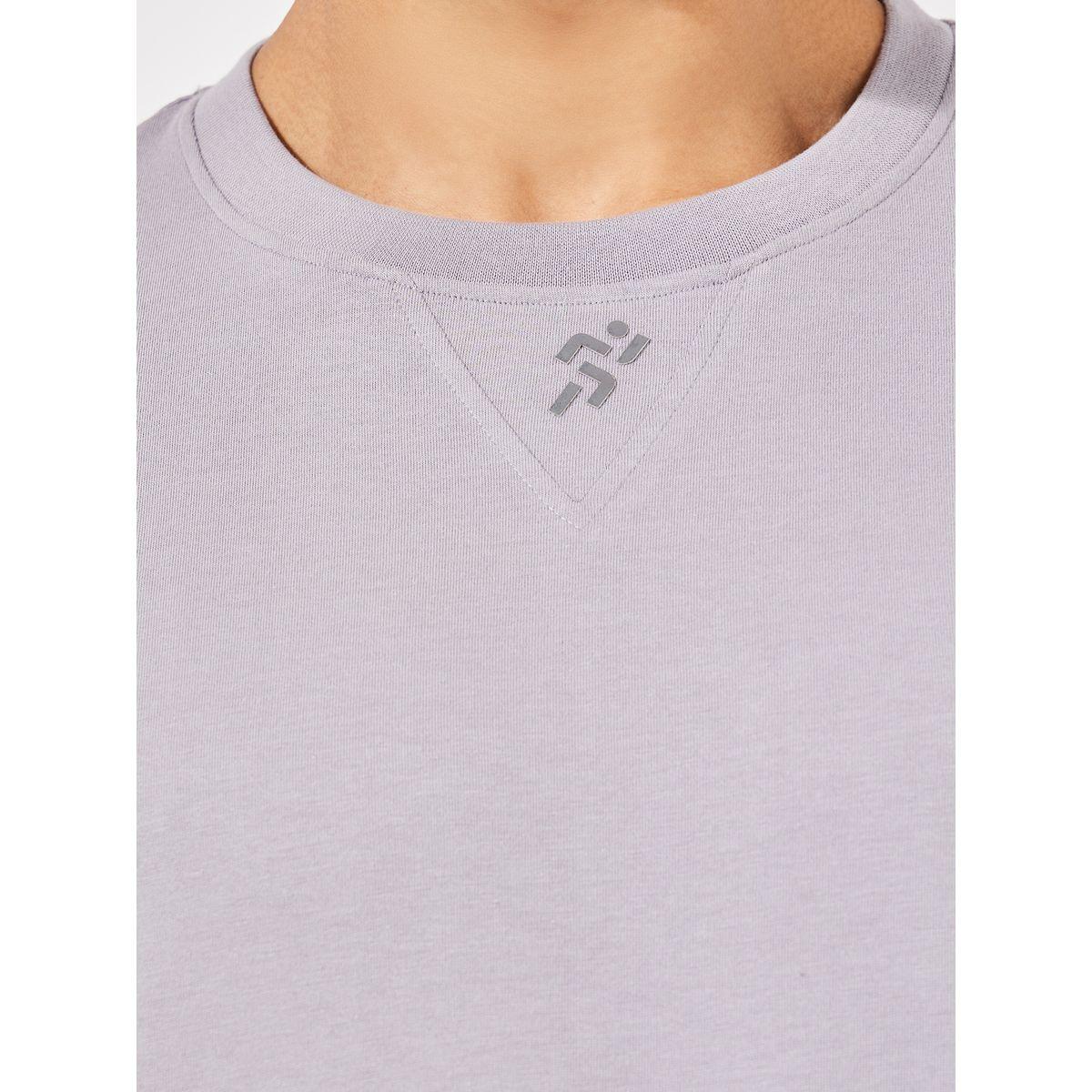 تيشيرت فضفاض مطبع بشعار مع اكمام قصيرة-men-clothing-sportswearandactivewear-tshirtsandpolos-image-3