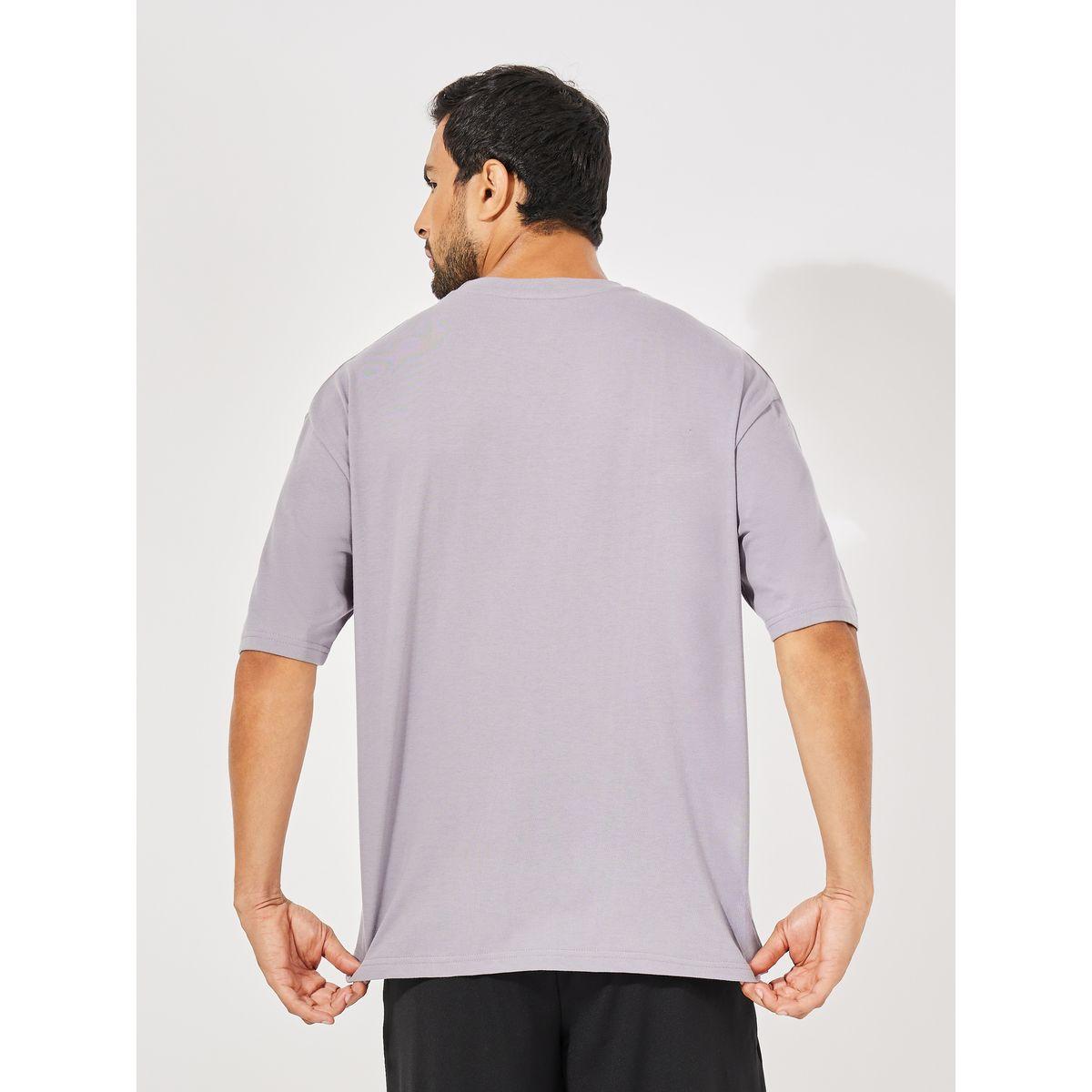 تيشيرت فضفاض مطبع بشعار مع اكمام قصيرة-men-clothing-sportswearandactivewear-tshirtsandpolos-image-5