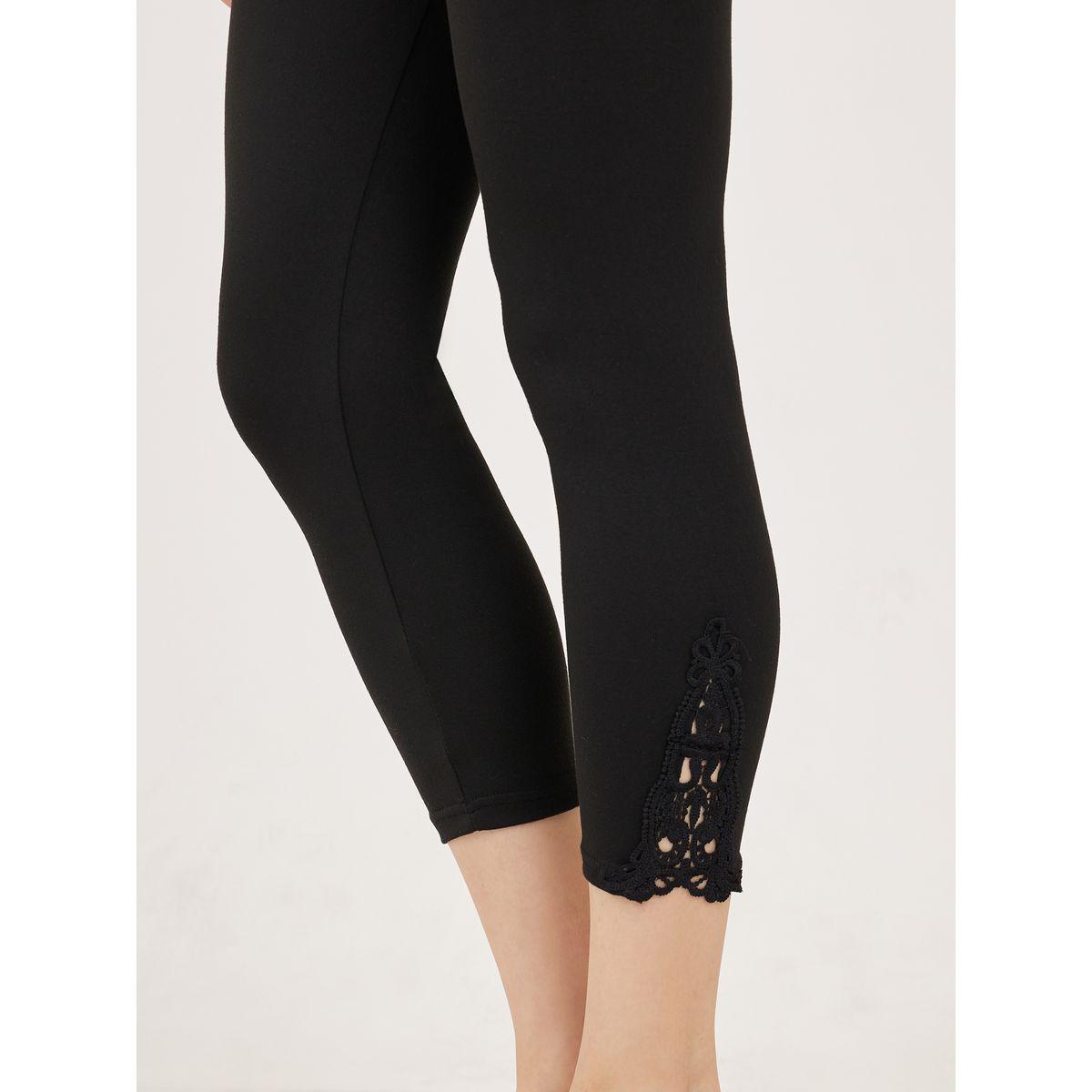 Styli Solid 3/4 Length Leggings-women-clothing-bottoms-leggings-image-3