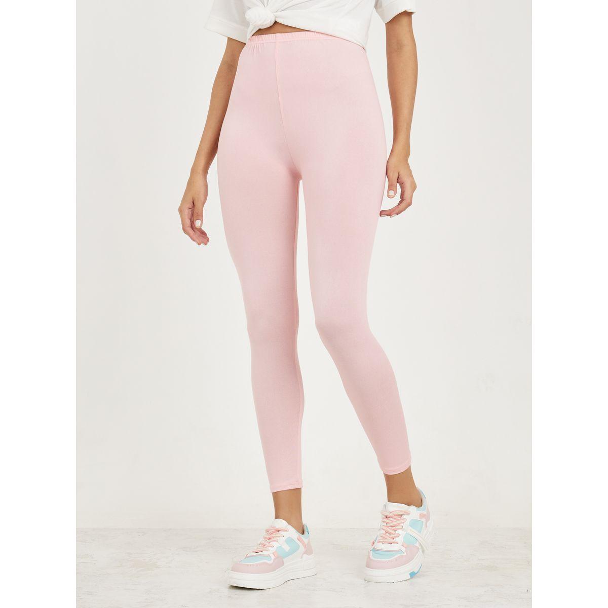 Styli Solid Basic 3/4 Length Leggings-women-clothing-bottoms-leggings-image-1