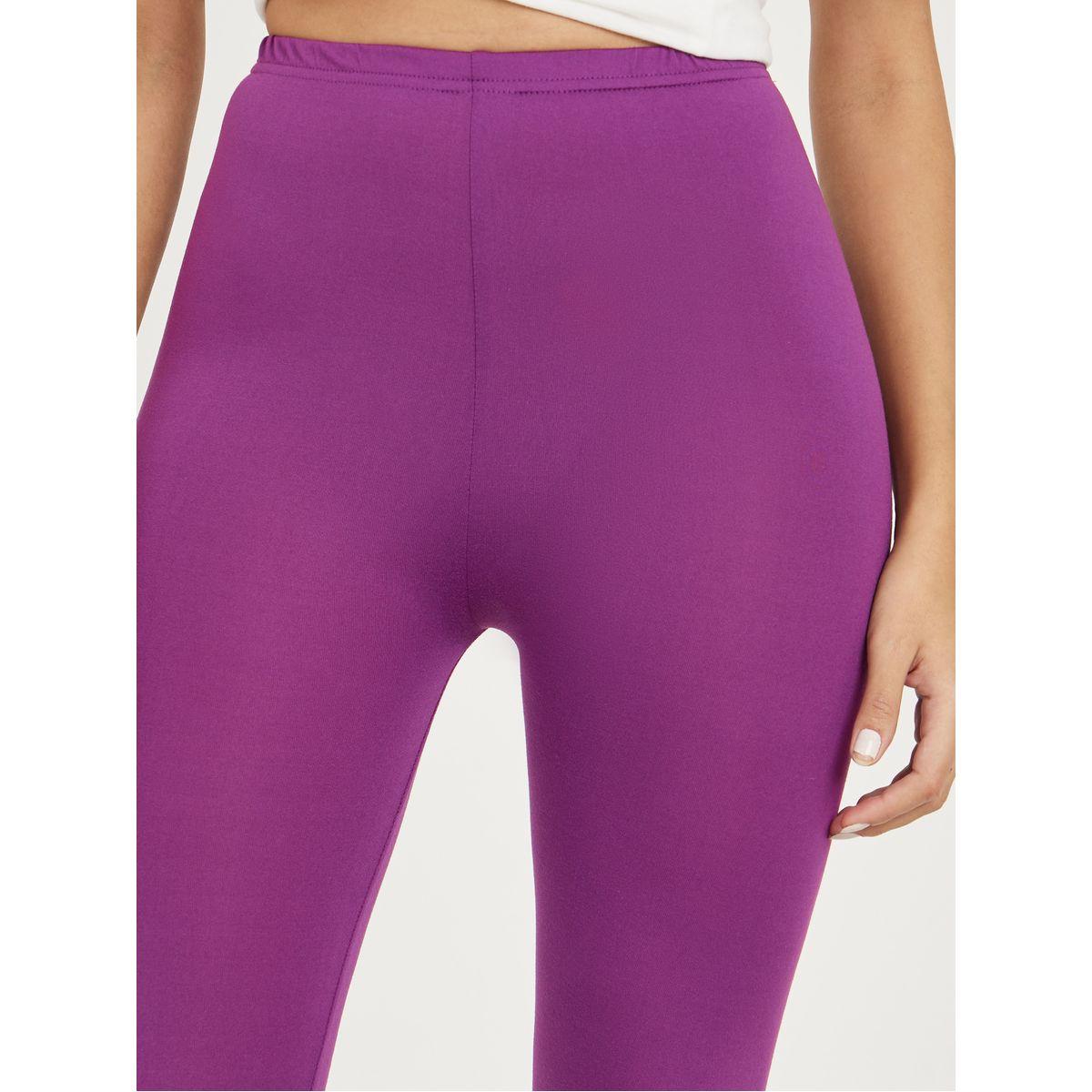 Styli Solid Basic 3/4 Length Leggings-women-clothing-bottoms-leggings-image-3