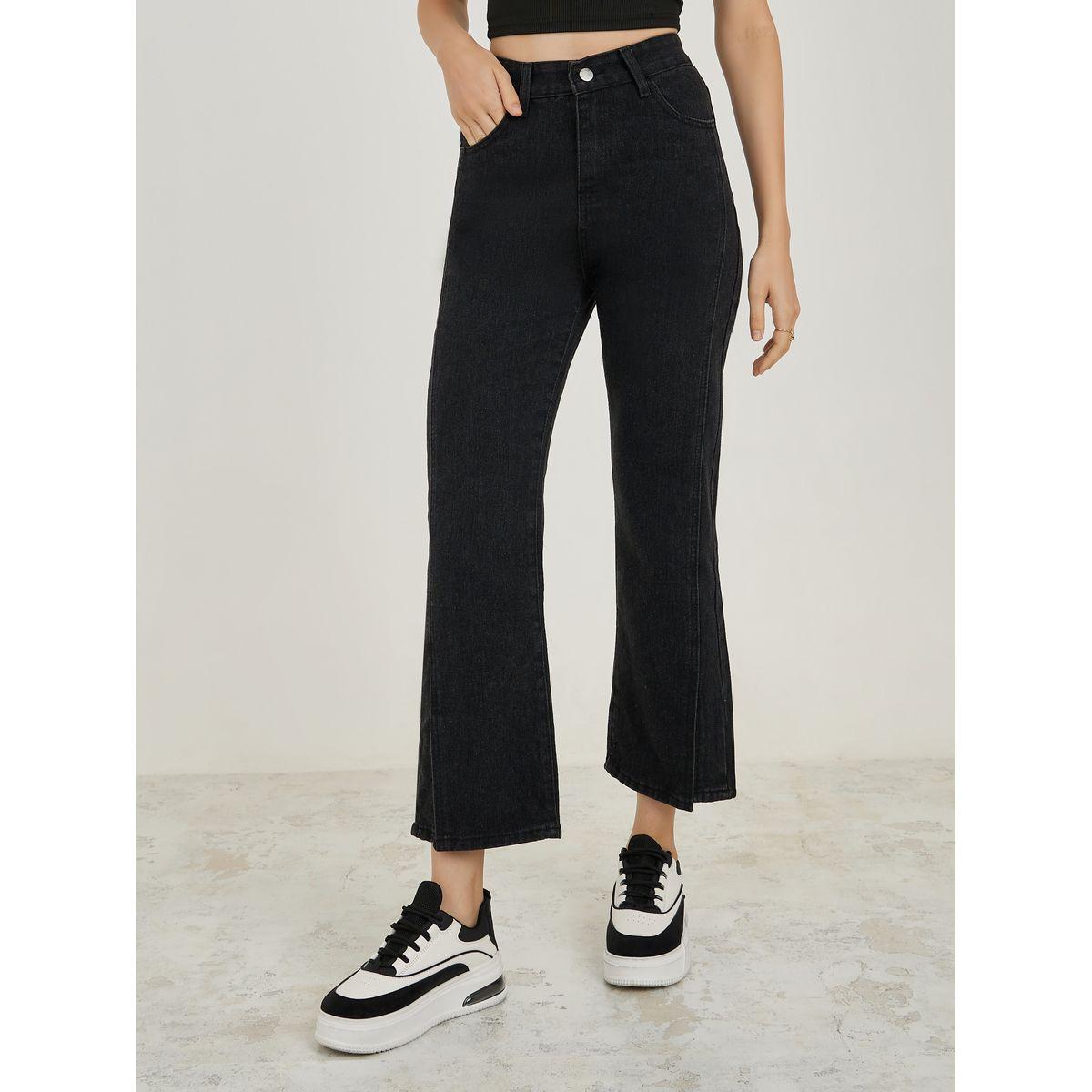 Styli Cut & Sew Panel Straight Leg Cropped Jeans-women-clothing-bottoms-jeans-image-1