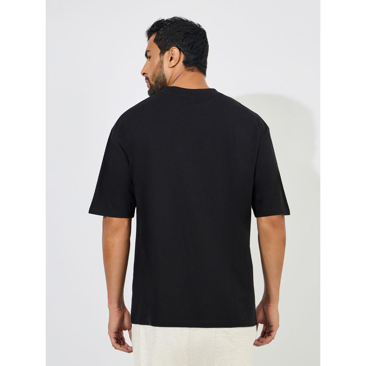 Styli Active Cotton Rich Chest Printed Oversized Athleisure T-Shirt-men-clothing-sportswearandactivewear-tshirtsandpolos-image-4