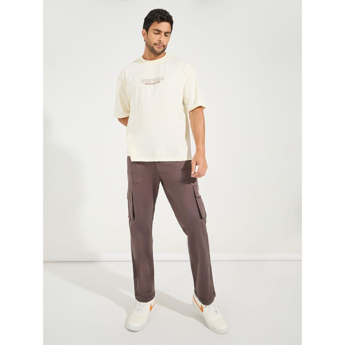 تيشيرت قطن بقصة فضفاضة واكمام قصيرة-men-clothing-sportswearandactivewear-tshirtsandpolos-image-2