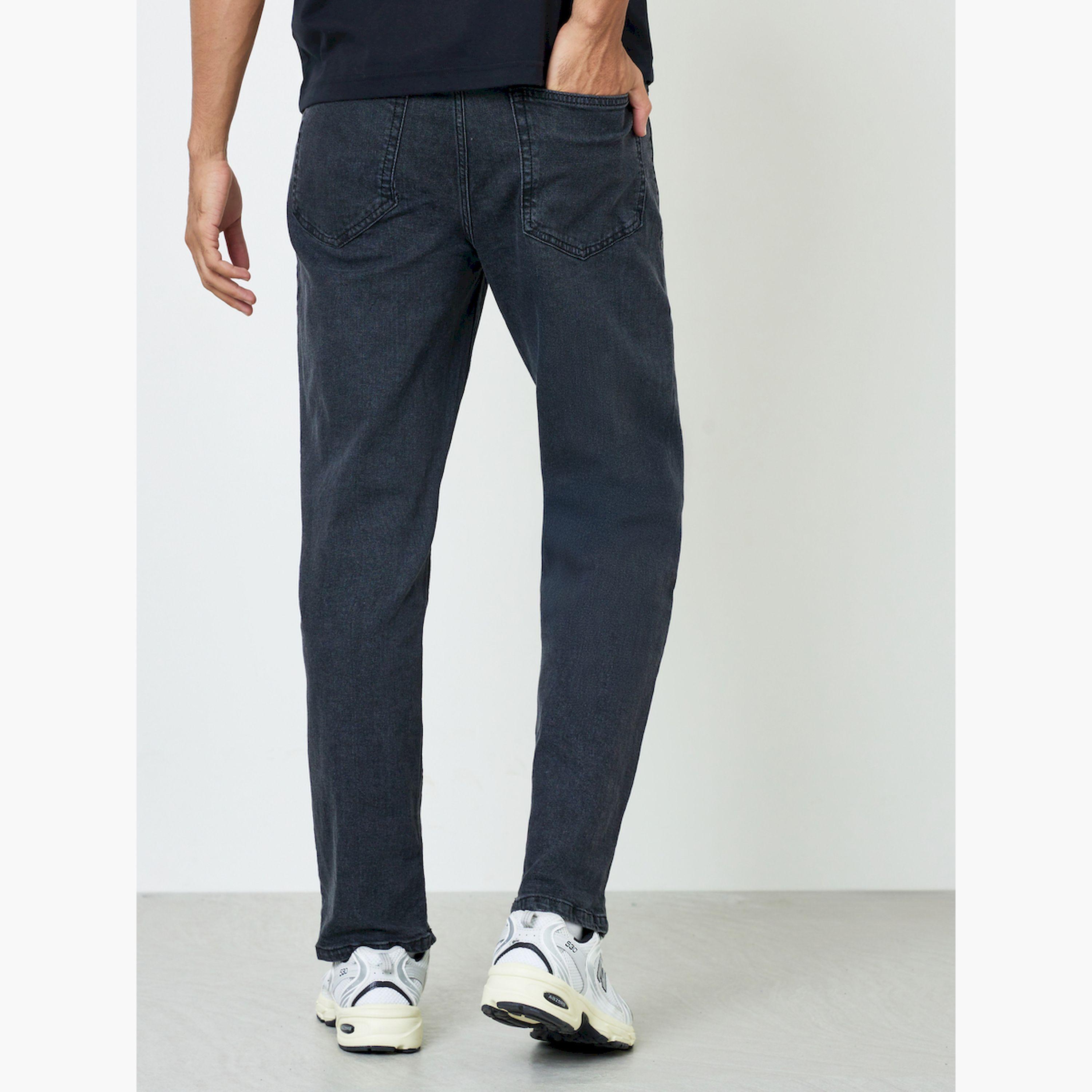 Styli Men Cotton Stretch 5-Pocket Relaxed Fit Jeans-men-clothing-jeans-image-4