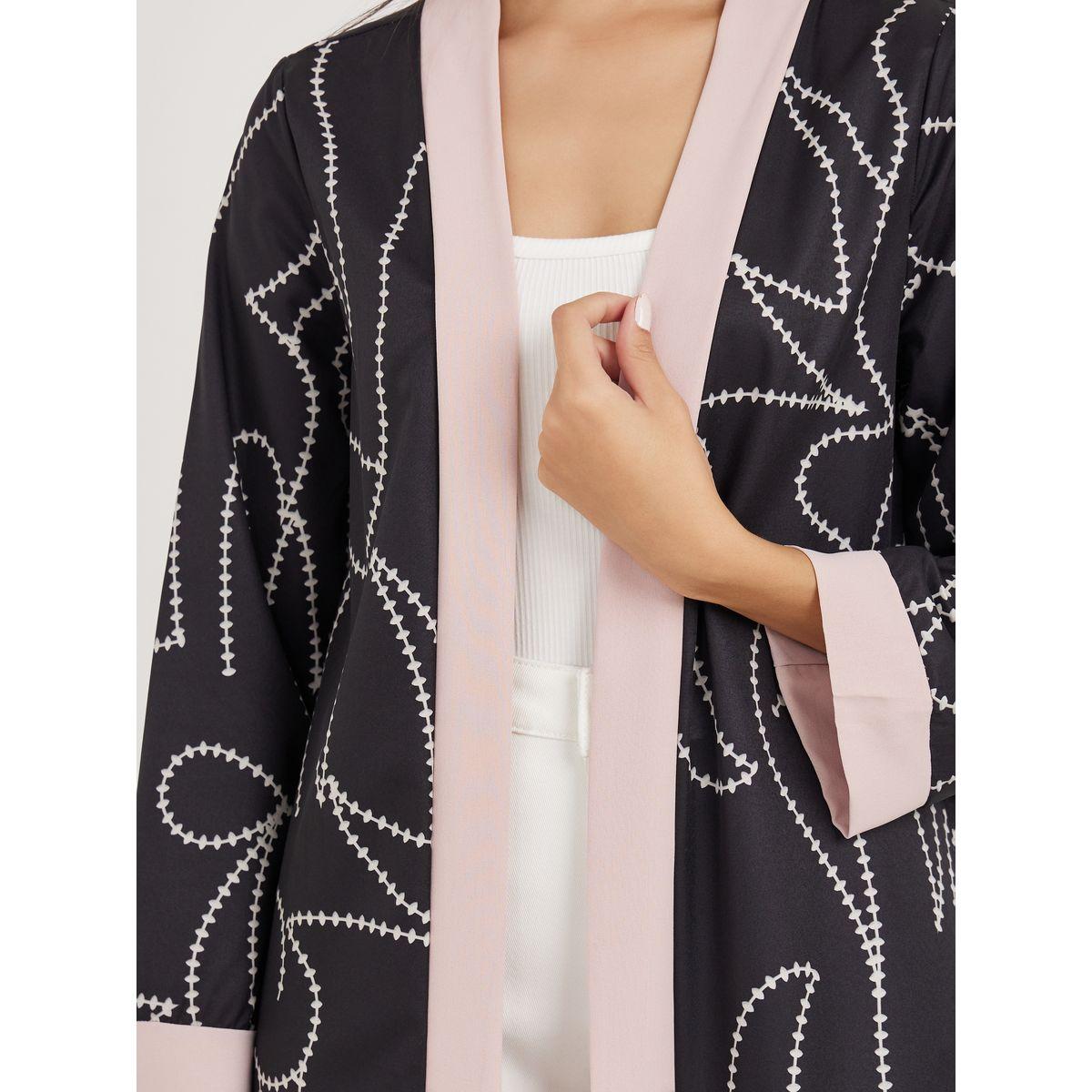 Styli Abstract Print Regular Fit Kimono-women-clothing-shirtsandblouses-shirts-image-3