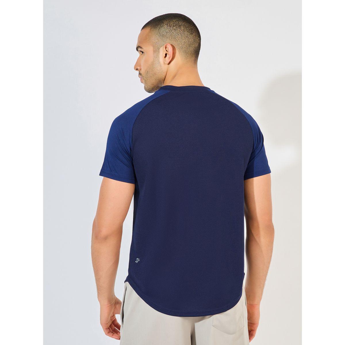 Styli Active Solid Raglan Sleeve Training Mesh T-Shirt with U Hem-men-clothing-sportswearandactivewear-tshirtsandpolos-image-4