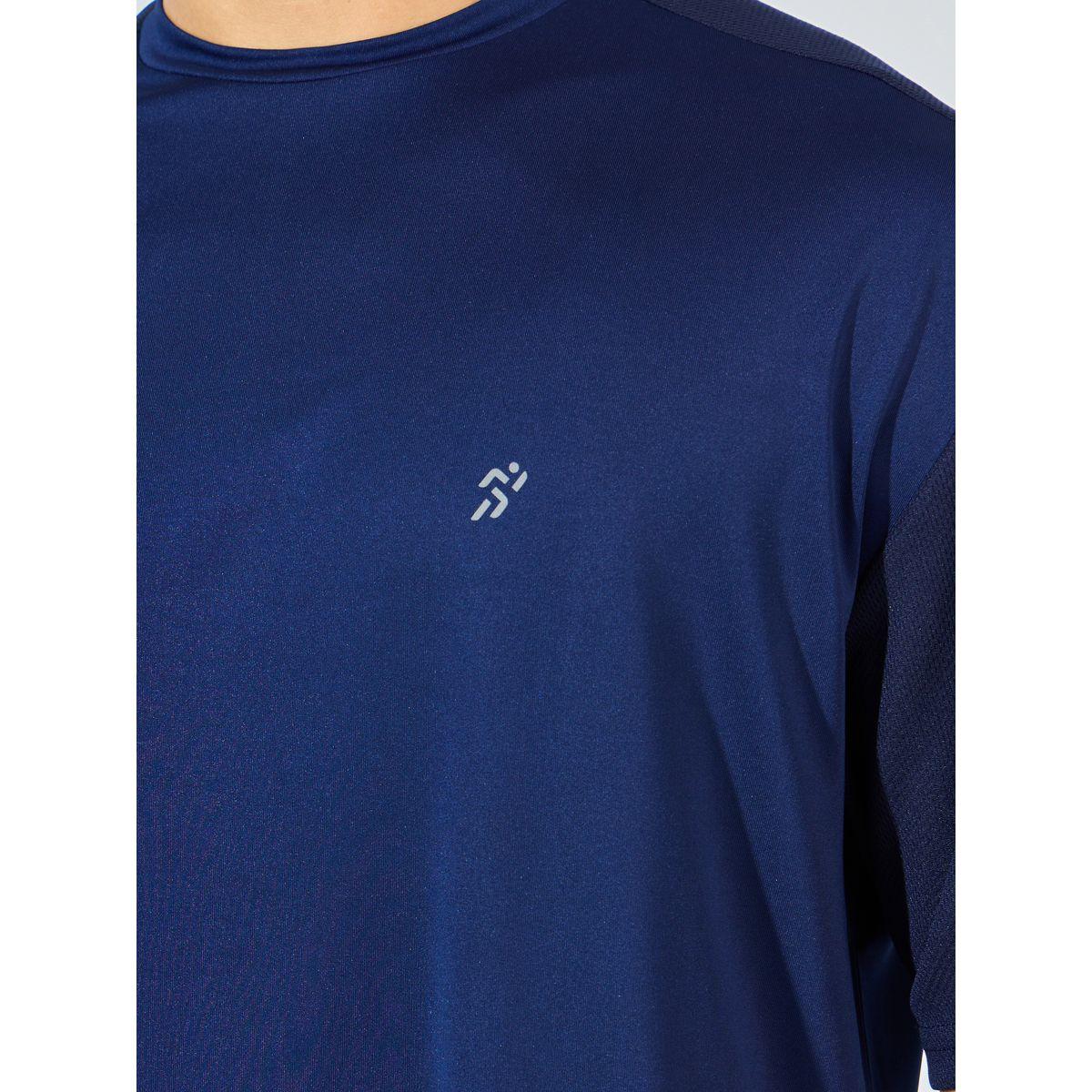 Styli Active Oversized Breathable Mesh Yoke Training T-Shirt-men-clothing-sportswearandactivewear-tshirtsandpolos-image-4