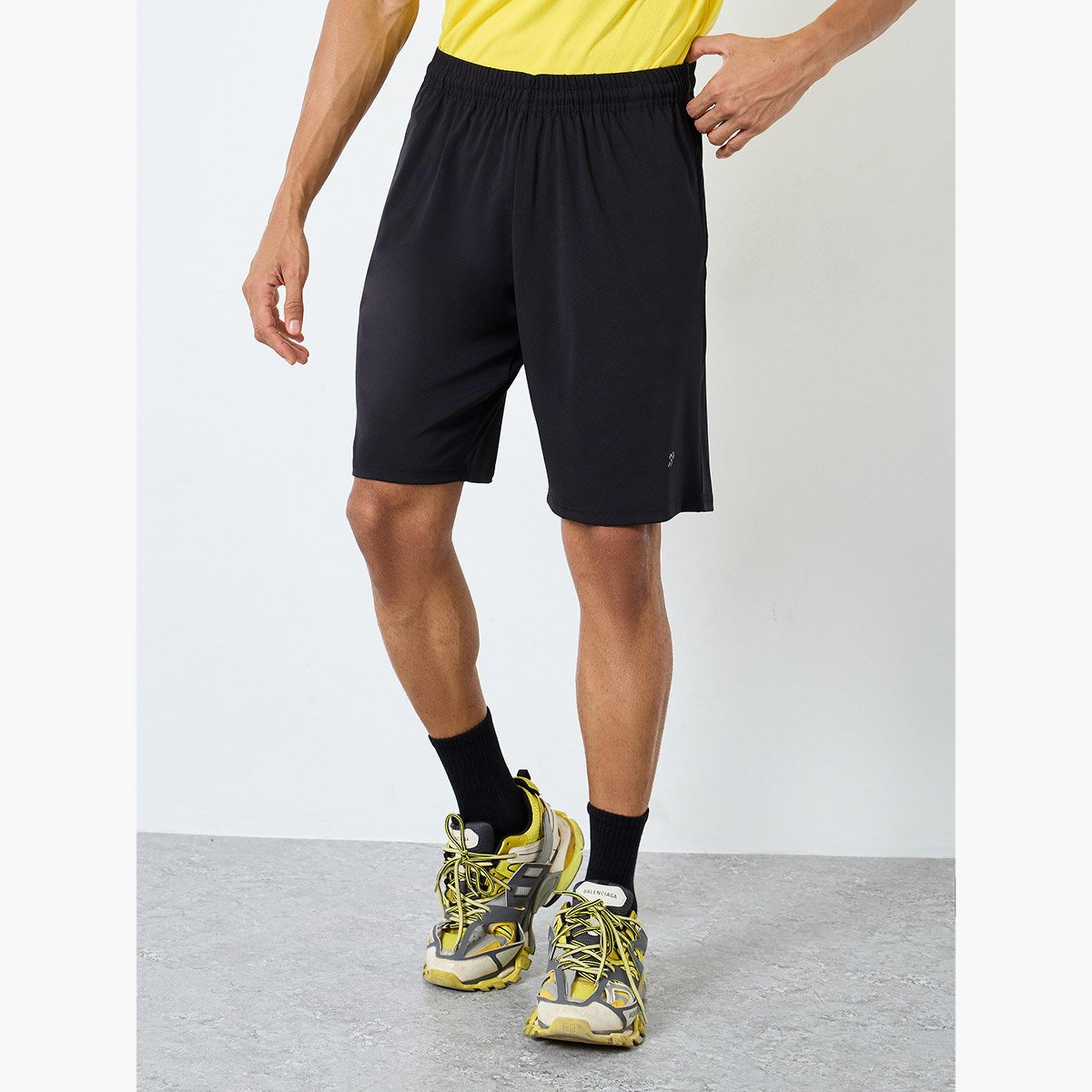 Styli Textured T-Shirt and Shorts Sports Fitness Set-men-clothing-sportswearandactivewear-tracksuits-image-5