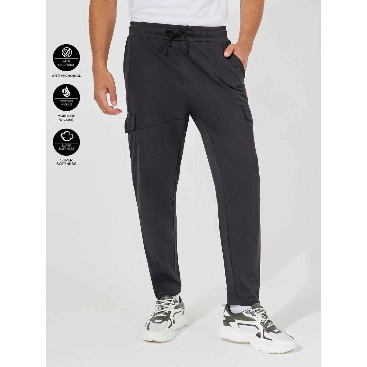 Styli Active Super Soft Cargo Pants with Drawstring-men-clothing-sportswearandactivewear-bottoms-image-1