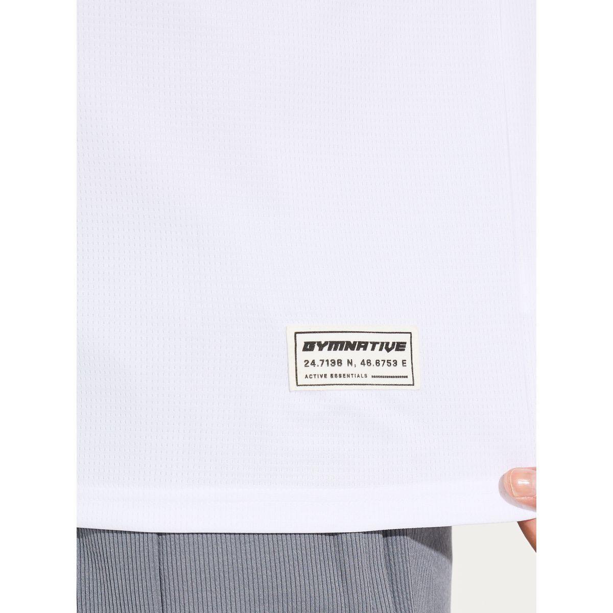 Styli Soft Texture Badge Detail Oversized Athleisure T-Shirt-men-clothing-sportswearandactivewear-tshirtsandpolos-image-3