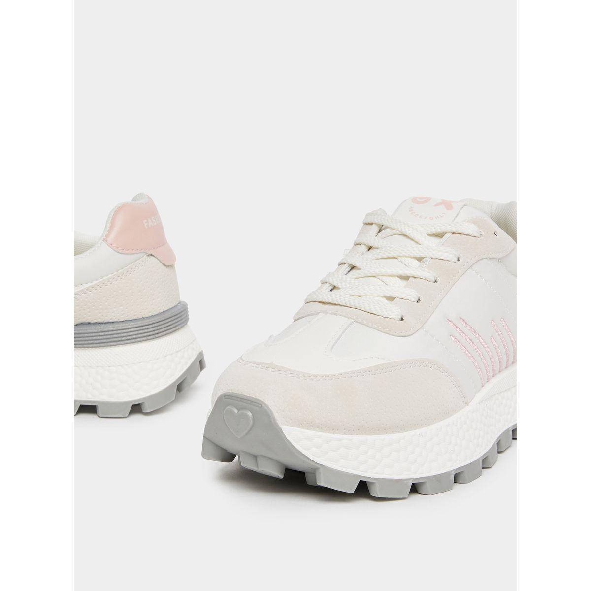 حذاء سنيكرز للتنس بنمط كتل الالوان-women-shoes-sneakers-image-4