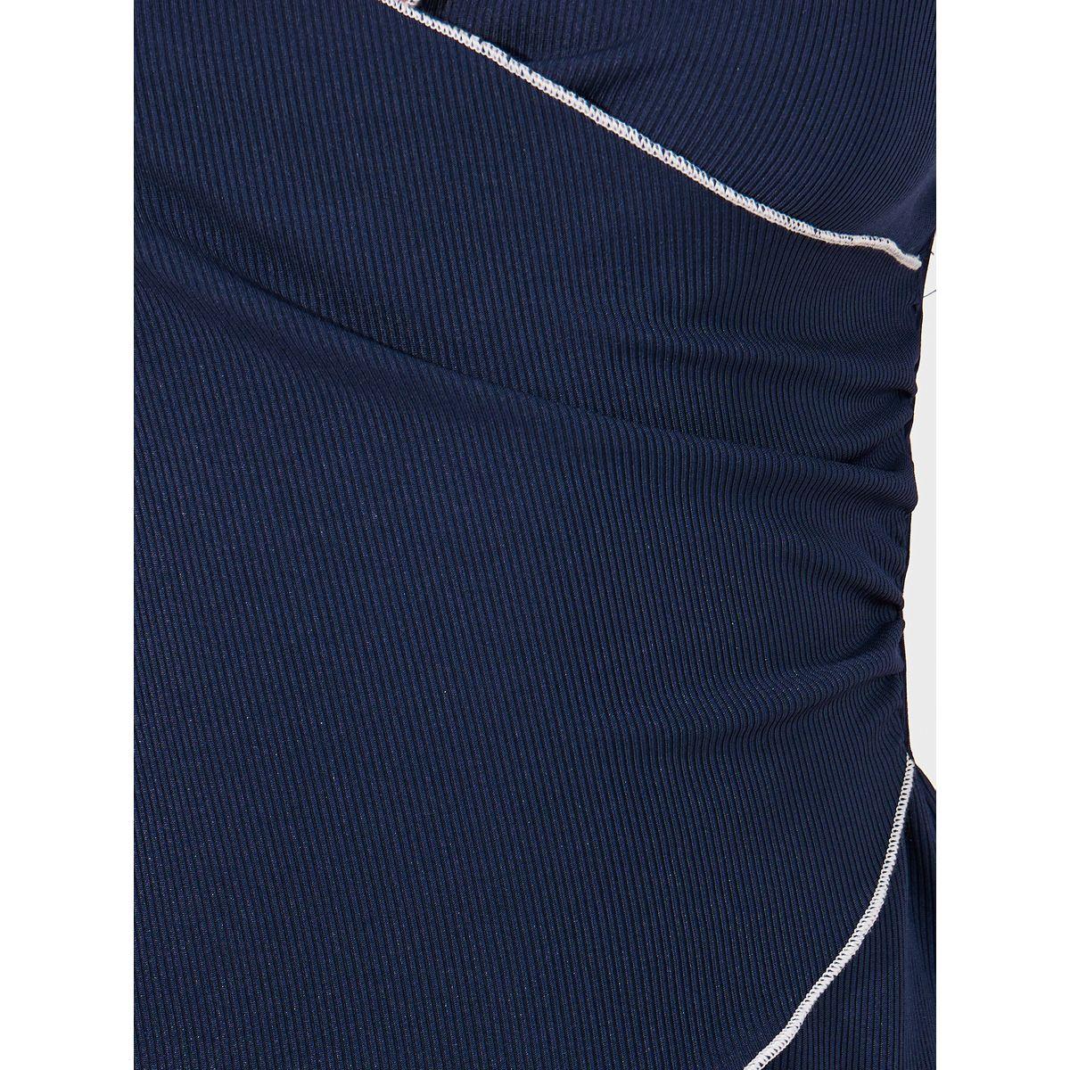 Styli Unwind Mono Contrast Edge Rib Wrap Over T-Shirt & Pyjama Set-women-clothing-nightwear-pyjamas-longsets-image-3