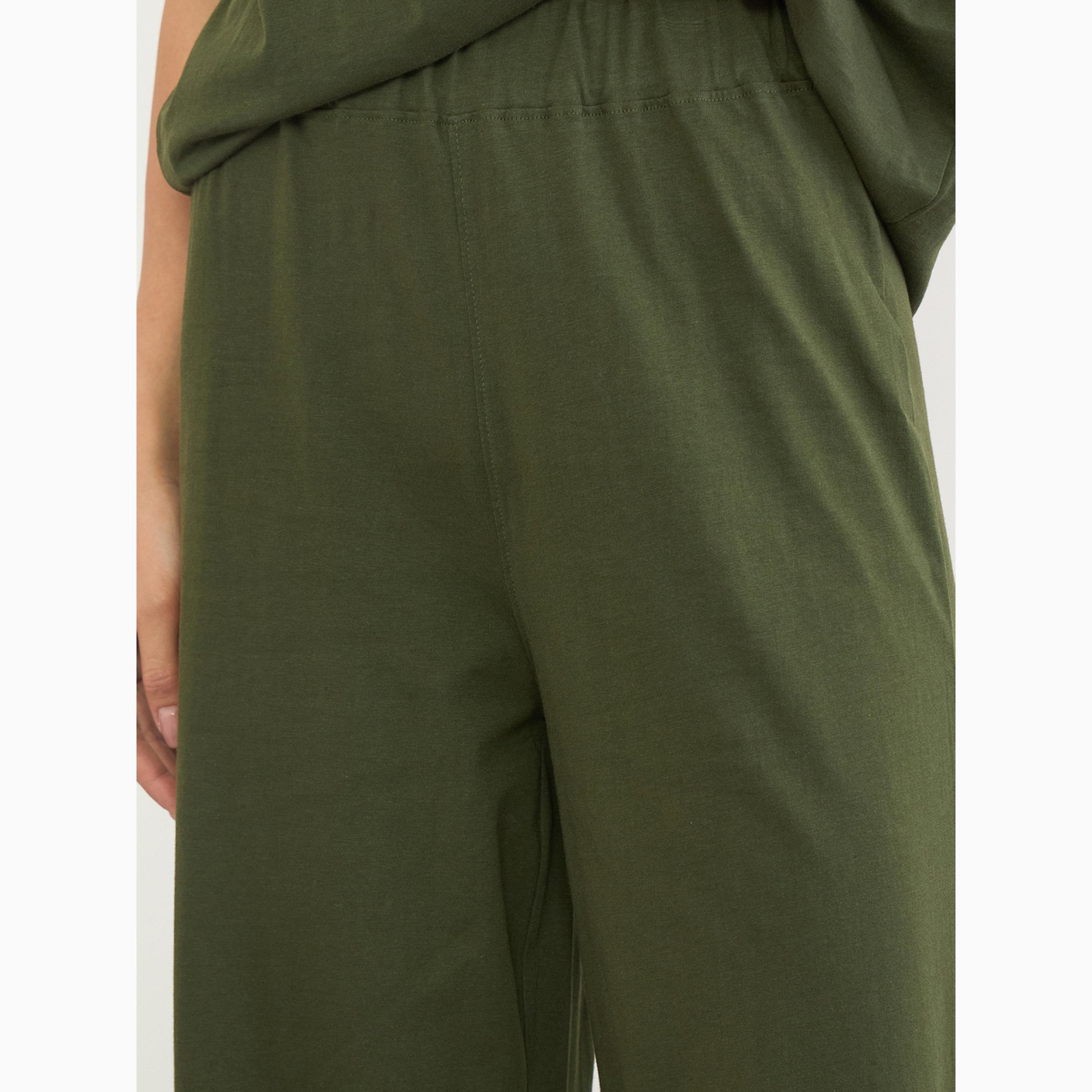 Styli Oversized T-Shirt and Wide Leg Joggers Co-Ords-women-clothing-coordsets-image-5