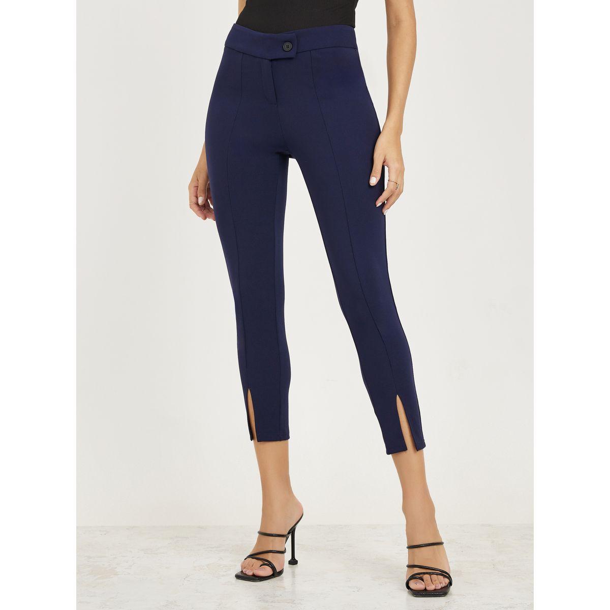 Styli High Rise Split Hem Skinny Pants-women-clothing-bottoms-trousers-image-1