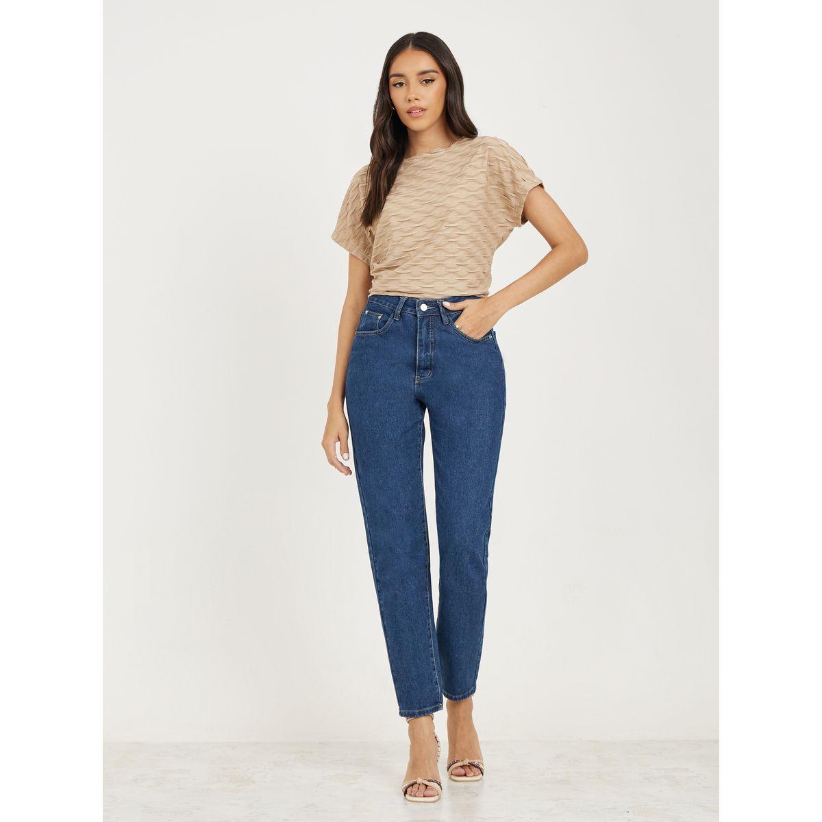 Styli Textured Round Neck Knit Top-women-clothing-shirtsandblouses-blouses-image-3