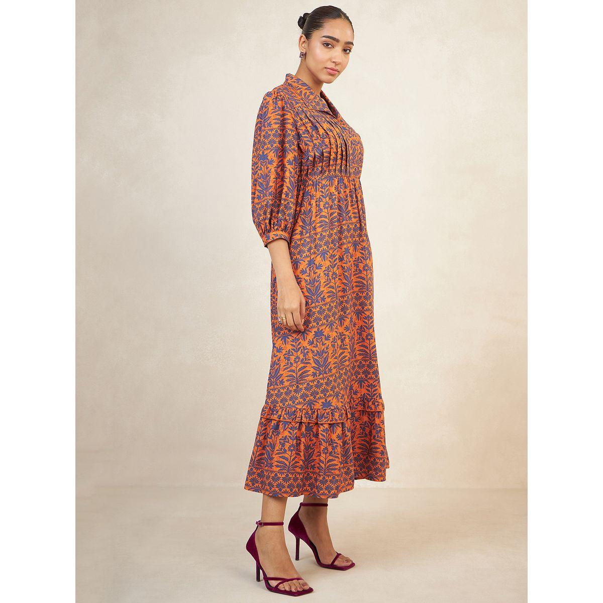 Femmella X Styli  All Over Print Tiered Maxi Dress-women-clothing-dresses-image-3