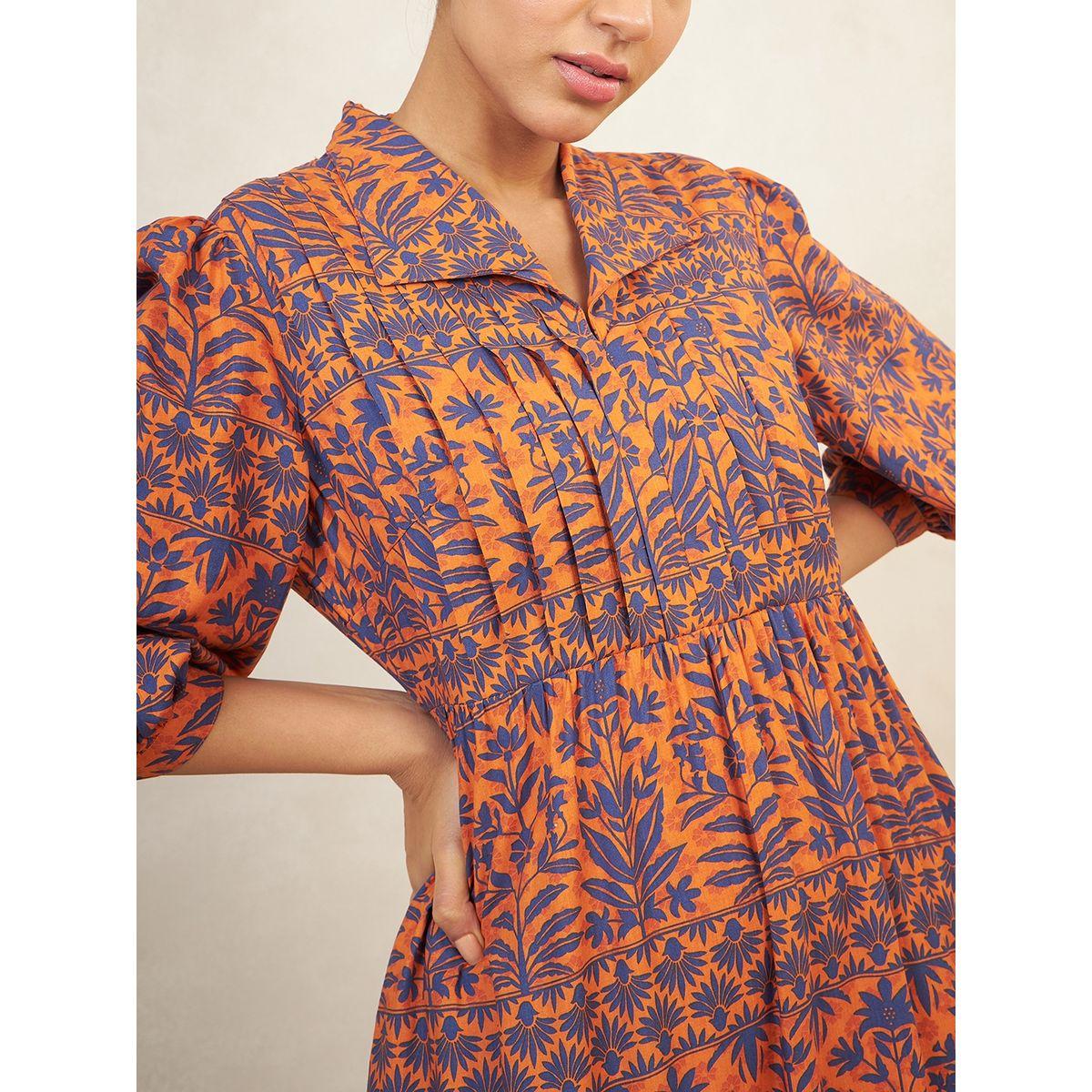 Femmella X Styli  All Over Print Tiered Maxi Dress-women-clothing-dresses-image-4