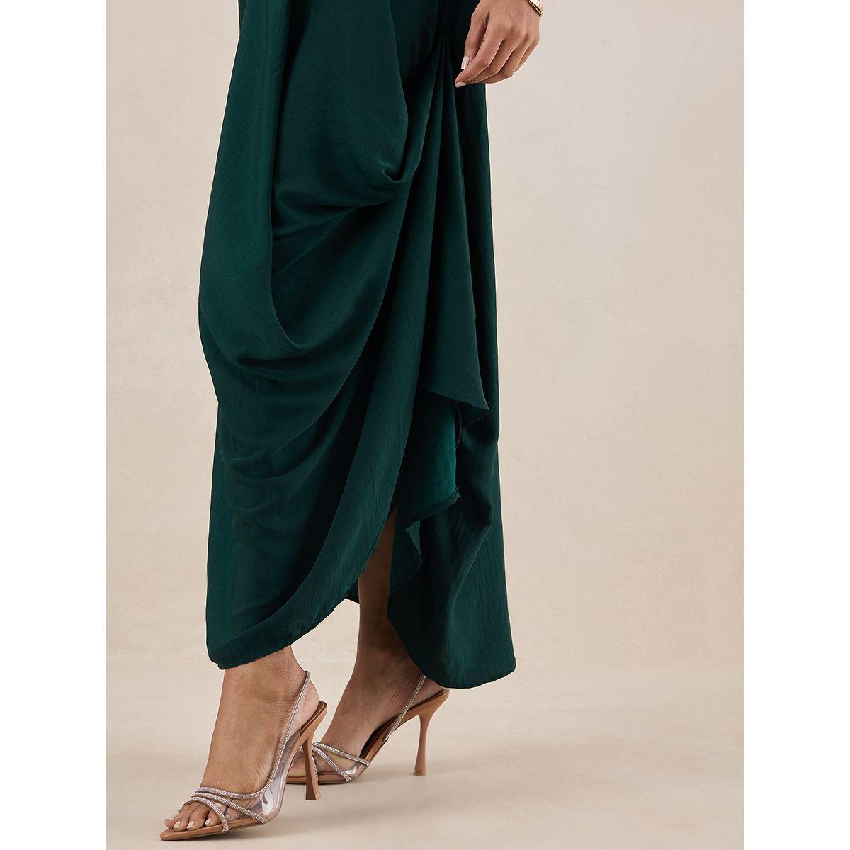 Femmella X Styli  Satin Front Twisted Maxi Dress-women-clothing-dresses-image-4