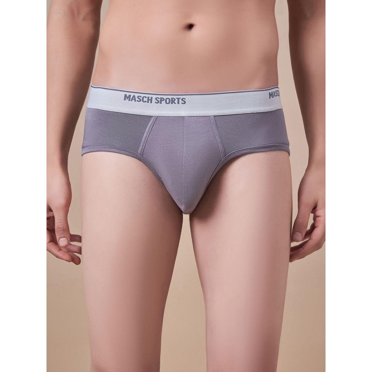 Masch Sports X Styli  Pack of 2 - Solid Briefs with Brand Icon Waistband-men-clothing-innerwear-underwear-image-5