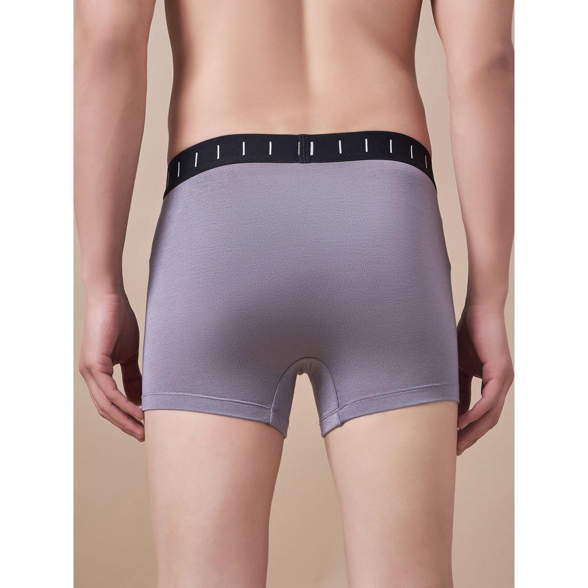 Masch Sports X Styli  Pack of 3 - Solid Trunks with Brand Icon Waistband-men-clothing-innerwear-underwear-image-6