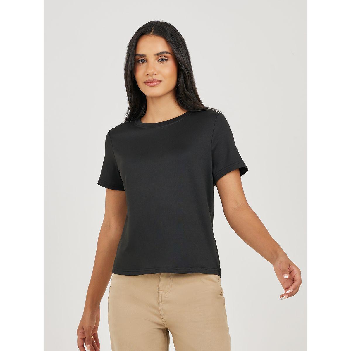 Styli Regular Fit Basic Round Neck T-Shirt-women-clothing-tshirts-image-3