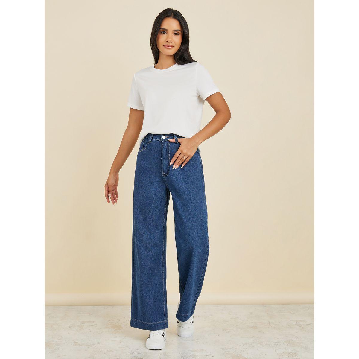 Styli Regular Fit Basic Round Neck T-Shirt-women-clothing-tshirts-image-2