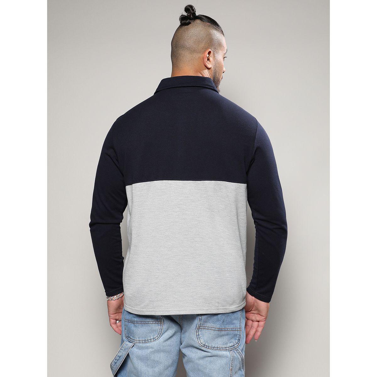 قميص بمقاس كبير ونمط كتل الالوان إنستافاب بلس × ستايلي-men-clothing-tshirtsandpolos-tshirts-image-3