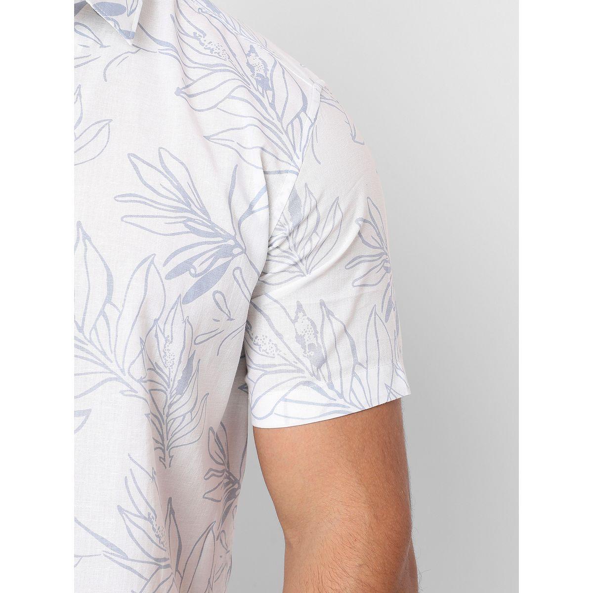 Instafab Plus X Styli  Classic Floral Print Casual Shirt-men-clothing-tshirtsandpolos-tshirts-image-3