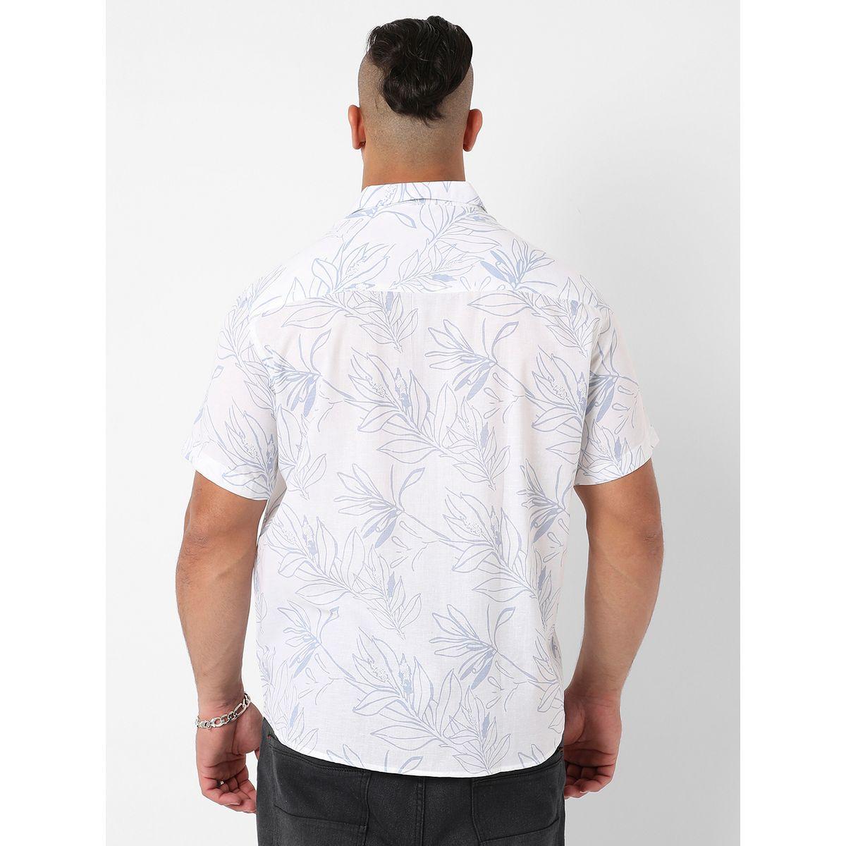 Instafab Plus X Styli  Classic Floral Print Casual Shirt-men-clothing-tshirtsandpolos-tshirts-image-4